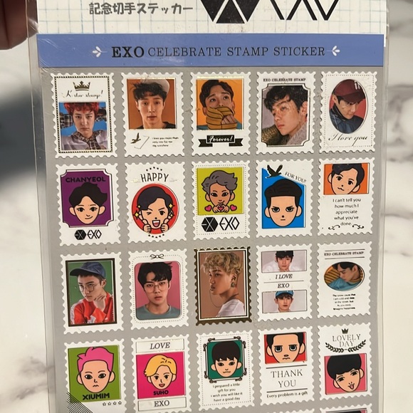 K Pop EXO Sticker collection - Picture 4 of 5